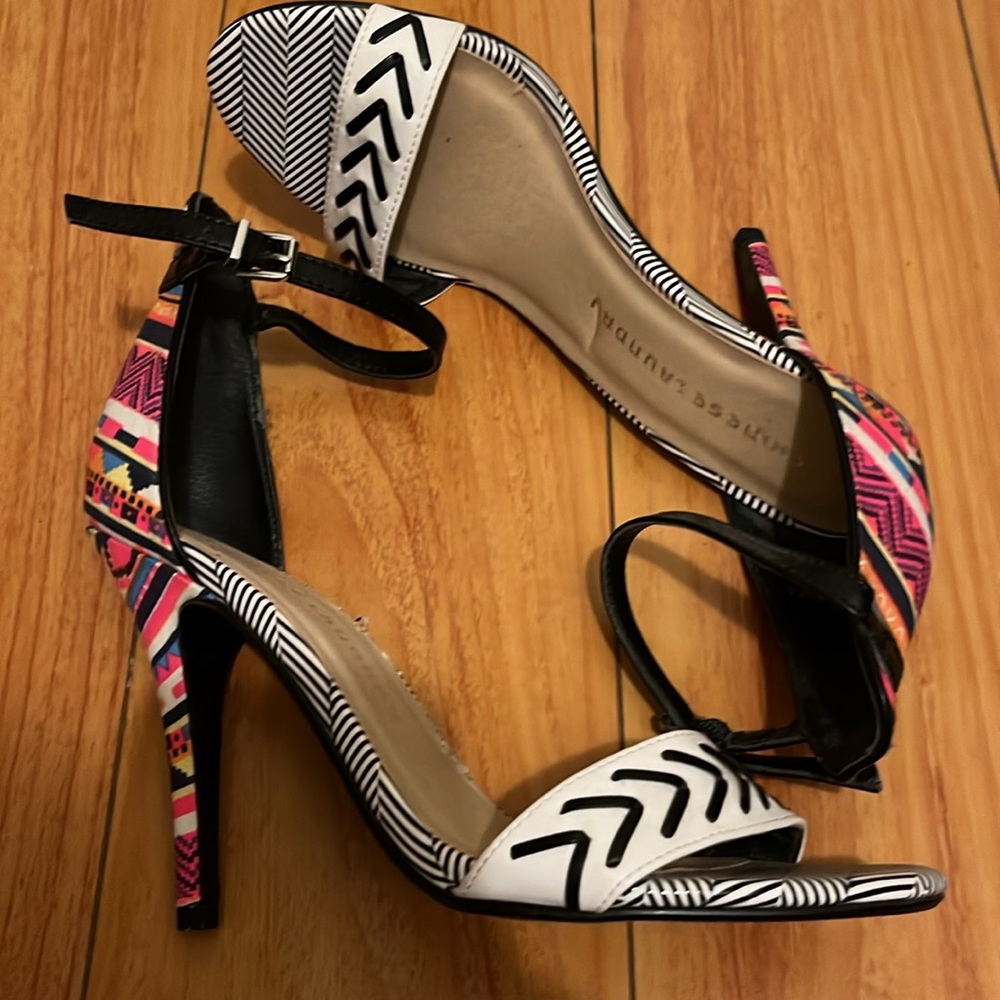 Chinese laundry colorful heels - Picture 4 of 5